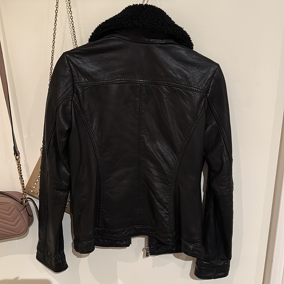 Michael Kors leather jacket - Picture 3 of 4